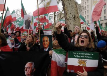 Iranian students hold first large anti-government protests since deadly January crackdown