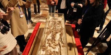 Bones of St Francis of Assisi go on public display in Italy