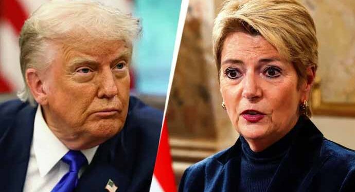 Didn’t like the way she talked: Trump on why he hiked Switzerland tariffs