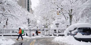 More than 5,000 flights cancelled as heavy snow hits US east coast, reports