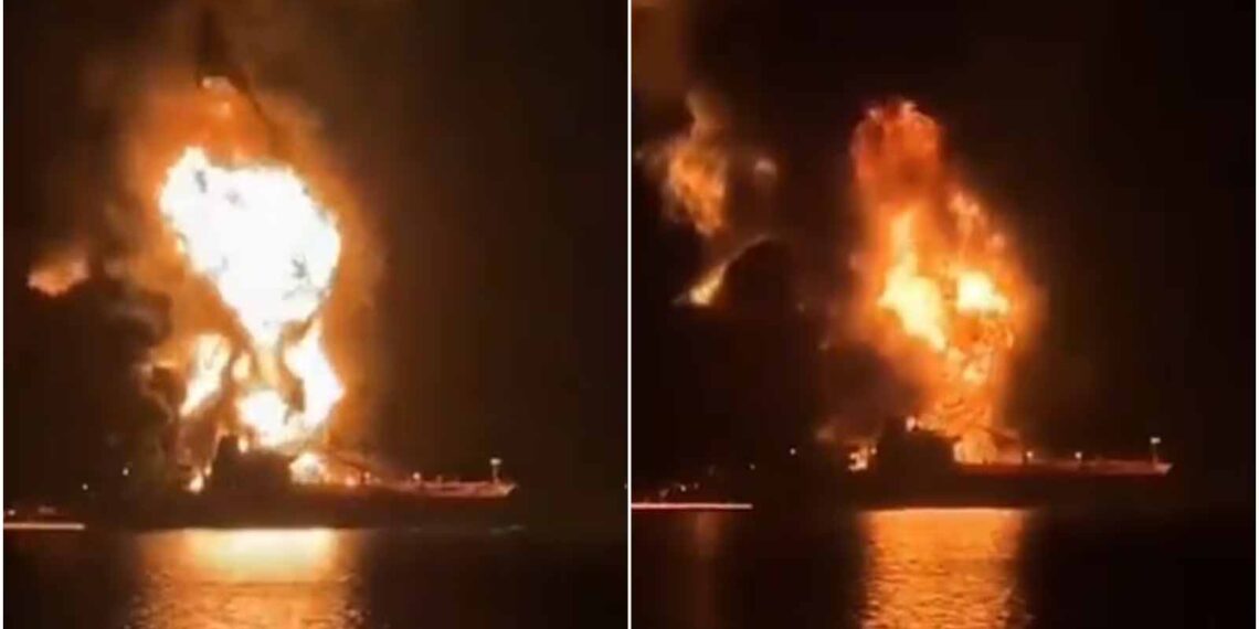 Oil tankers hit in Iraq after strike near al-Faw port, at least one dead