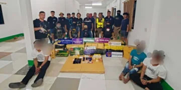 ทลายแหล่งพักยาบ้า! กลางเมืองมุกดาหาร ตชด.ภาค 2 ยึดของกลางกว่า 4 ล้านเม็ด