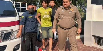 ไม่สลด! หนุ่มลาวแซวตำรวจไทยเก่งจริงจับได้ไว อ้างฆ่าหั่นศพแฟนสาวเหตุปันใจชิ่งหนี เจอคาตาอยู่กับหนุ่มอื่น