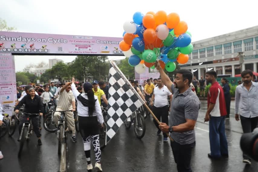 ‘संडेज़ ऑन साइकिल्स’ बना फिटनेस का जनआंदोलन, मंत्री आशीष सूद ने किया दिल्लीवासियों को प्रेरित 2 WhatsApp Image 2026 03 15 at 11.59.58 AM