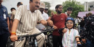 ‘संडेज़ ऑन साइकिल्स’ बना फिटनेस का जनआंदोलन, मंत्री आशीष सूद ने किया दिल्लीवासियों को प्रेरित