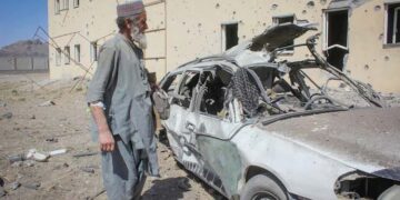 Afghanistan blames Pakistan for mortar attack on eastern city outskirts