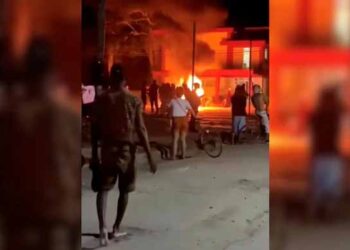 Ruling Communist Party’s office vandalised in Cuba during riot over blackouts