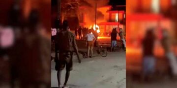 Ruling Communist Party’s office vandalised in Cuba during riot over blackouts