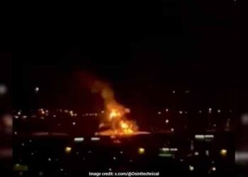 Massive Fire Near Dubai Airport After Iranian Drone Strike, Flights Suspended
