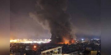 Israel strikes Lebanese capital Beirut after Hezbollah fires missiles