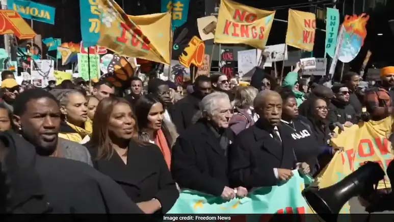 “Trump Poses Existential Threat”: Robert De Niro Joins ‘No Kings’ Protest