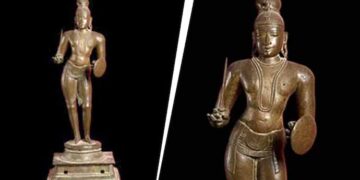 UK museum sends back stolen 16th-century bronze idol to Tamil Nadu temple