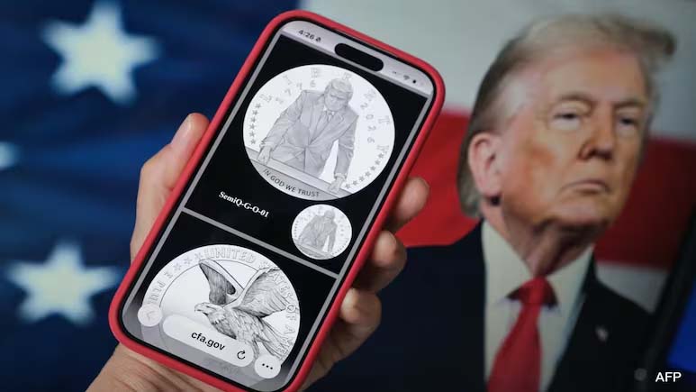 Trump To Feature On Gold Coin To Celebrate 250 Years Of US Independence