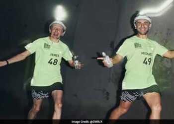 Headlamps On, Runners Take On World’s Deepest Marathon Over 3,000 Feet Underground, Set World Record