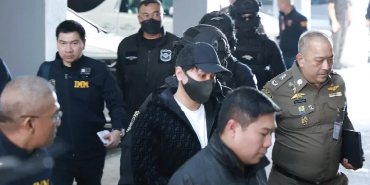 ยธ.-ตร.-ป.ป.ส. แถลงรวบ “หนูเฉิน” เจ้าพ่อยาเสพติดรายใหญ่ หนีกบดานประเทศเกาหลี