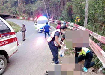 สุดสลด! กระบะแหกโค้งห้วยเย็นเมืองปัว ดับคาที่ 5 เจ็บ 14 ราย