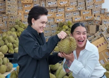 “ศุภจี” ดึง “พิมรี่พาย” เปิดไลฟ์สดขายทุเรียนหน้าสวน แย้มลูกละ 100 ตั้งเป้าล้านลูก