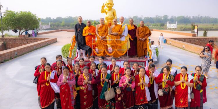 Nepal: Sacred Songkran Ritual Unites Global Buddhist Community in Lumbini
