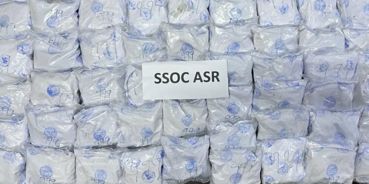 India: 64.6kg heroin seized in Amritsar; two held in cross-border smuggling bust