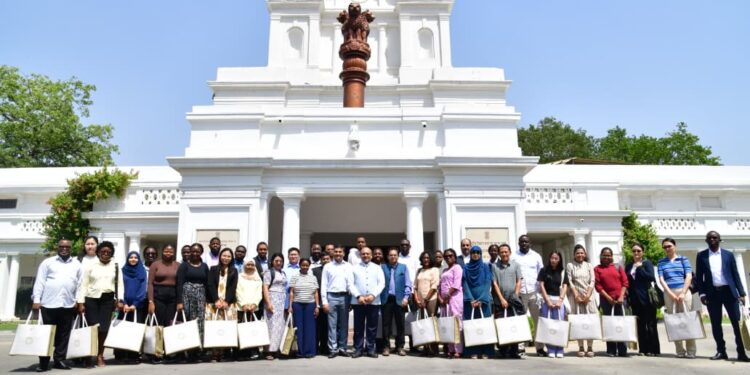 India: Global Delegates Visit Delhi Assembly, Speaker Vijender Gupta Underscores Power of Precise Lawmaking