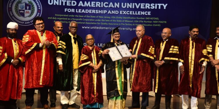 India: Visionary Changemaker Dr Kavita Sinha Honoured with Doctorate, Inspires Global Applause