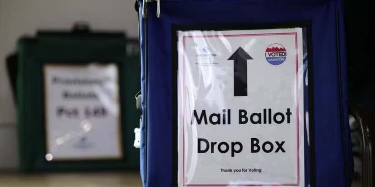 Democratic leaders sue to challenge Trump’s mail-in ballot limits