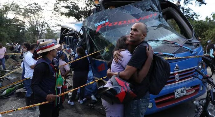 At least 13 people killed, 17 injured in explosives attack in Colombia