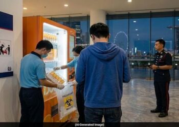 French Student Faces Over Two Years In Jail For Licking Straw In Singapore Vending Machine