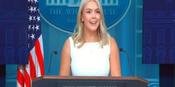 Shots will be fired: Karoline Leavitt’s remarks before White House dinner go viral