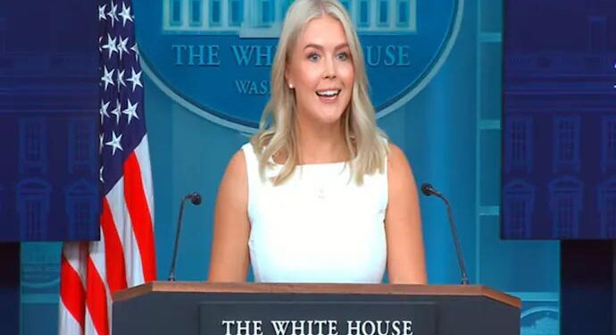 Shots will be fired: Karoline Leavitt’s remarks before White House dinner go viral