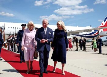 King Charles arrives in US as White House shooting and Iran rift shadow visit