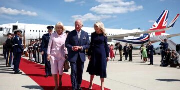 King Charles arrives in US as White House shooting and Iran rift shadow visit