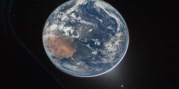 Artemis II’s Moonbound Astronauts Capture Earth’s Brilliant Blue Beauty