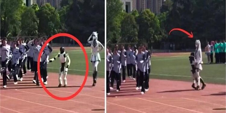 Out-of-Control Robot Sparks Panic at University Event, Grabs Student in Viral Video