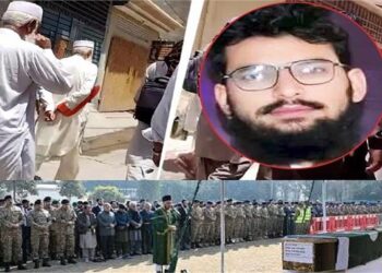ISI Men, Top Terror Commanders at Pulwama Accused Hamza’s Funeral — Pakistan’s Terror Nexus Caught on Camera