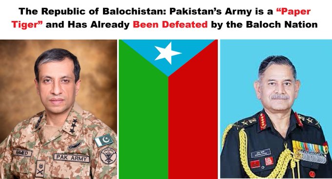 ‘Paper Tiger’: Balochistan Slams Pakistan Army, Says Islamabad Running Global Terror Network 1 HIhiHSoaYAAZJ57