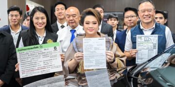 “ศุภมาส” ตรวจโชว์รูมรถ EV บังคับติดฉลาก “มาตรฐานทอดสอบระยะทางวิ่ง” ฝ่าฝืนคุก 6 เดือน ปรับ 1 แสน