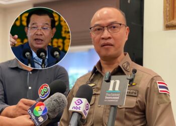 โฆษก ตร. โต้ "ฮุน เซน" ยันไทยไม่ใช่ทางผ่านสแกมเมอร์ เร่งประสานข้อมูลล่า ยันฐานใหญ่อยู่ในกัมพูชา 2 โฆษก ตร. โต้ “ฮุน เซน” ยันไทยไม่ใช่ทางผ่านสแกมเมอร์ เร่งประสานข้อมูลล่า ยันฐานใหญ่อยู่ในกัมพูชา