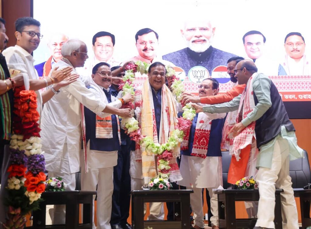 Himanta Biswa Sarma elected leader of NDA Legislature Party, will take oath as CM of Assam on May 12 1 WhatsApp Image 2026 05 10 at 9.53.55 PM 2