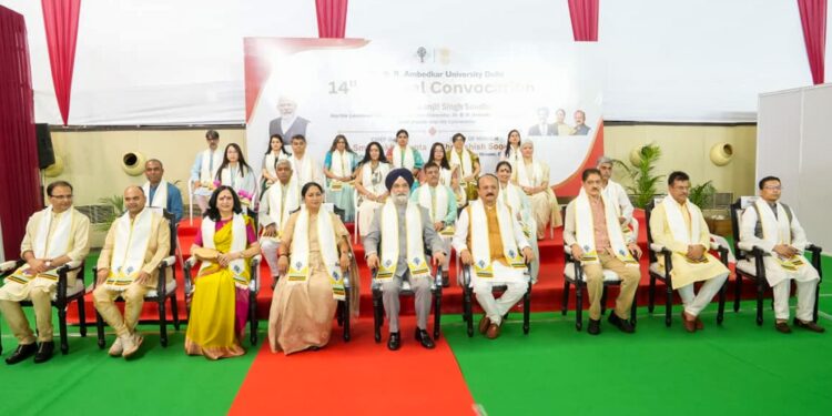Ambedkar University Convocation: Delhi Lieutenant Governor, Chief Minister Urge Students to Lead Nation-Building 1 Ambedkar University Convocation: Delhi Lieutenant Governor, Chief Minister Urge Students to Lead Nation-Building