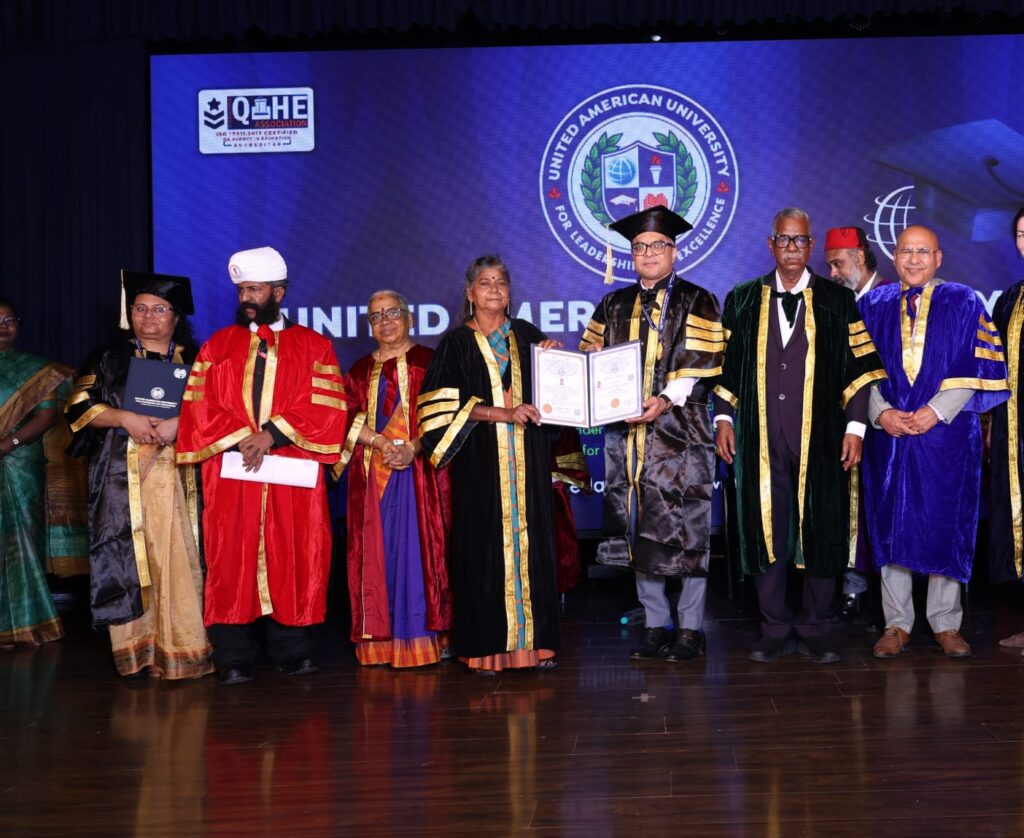 From Battlefield to Boardroom: Ex-Special Forces Commander Awarded Honorary Doctorate in Chennai 1 WhatsApp Image 2026 05 19 at 9.35.57 PM