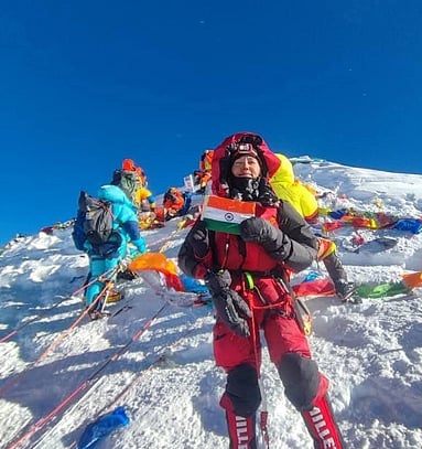 Rupamani Garh hoists tricolour on the world's highest peak; Assam's daughter from Lakhimpur shows victory of unwavering willpower. 1 WhatsApp Image 2026 05 24 at 7.41.30 PM 1