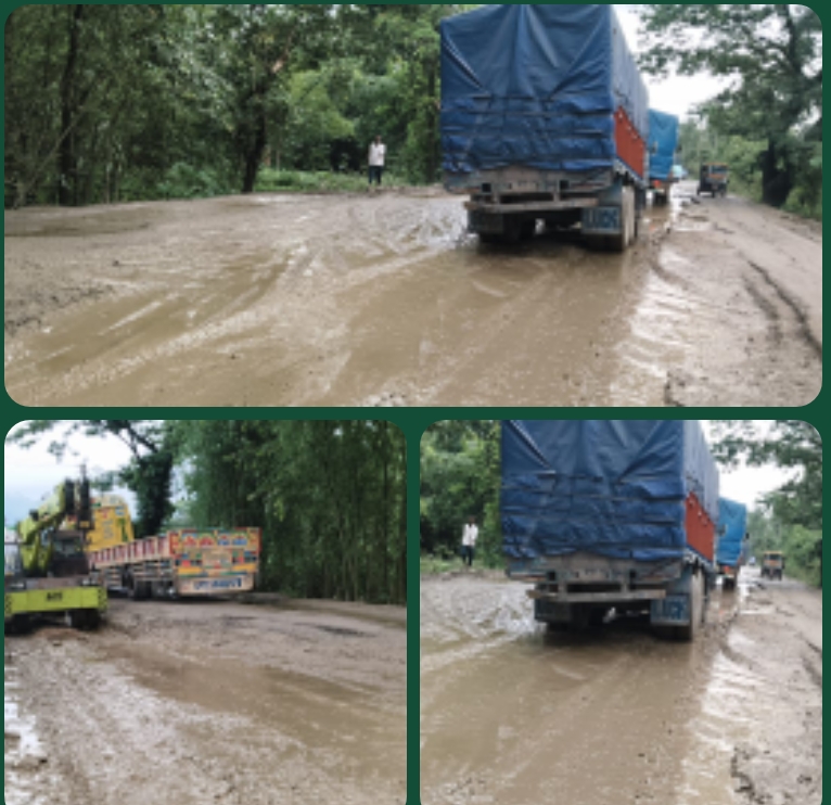 Kalain-Malidhar Road: Overloaded Coal-Limestone Syndicate Turns Public Life into Misery 1 WhatsApp Image 2026 05 24 at 8.15.17 PM