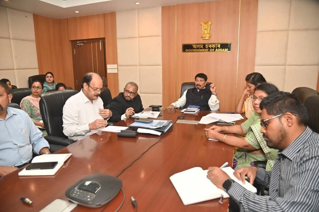 Minister Atul Bora reviewed the progress of the 100-day action plan of the Panchayat and Rural Development Department. 1 WhatsApp Image 2026 05 25 at 8.41.27 PM 1