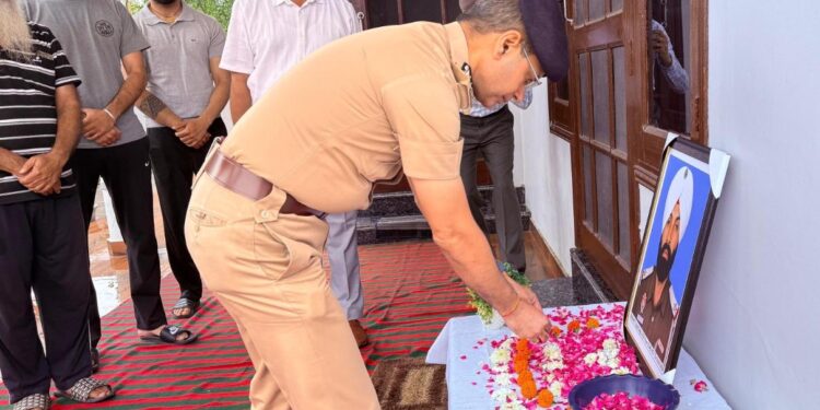 India: DGP Gaurav Yadav Meets Martyred ASI’s Family, Vows Justice and Full Support 1 India: DGP Gaurav Yadav Meets Martyred ASI’s Family, Vows Justice and Full Support