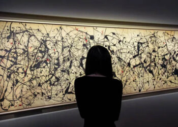 Jackson Pollock painting sells for record $181m at auction