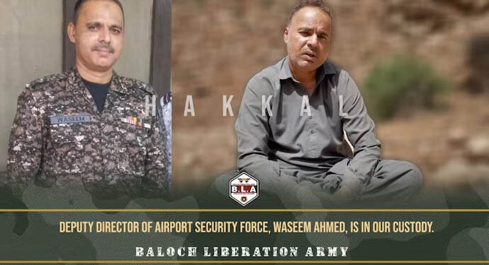 Baloch rebels claim to capture senior Pak military official in daring op