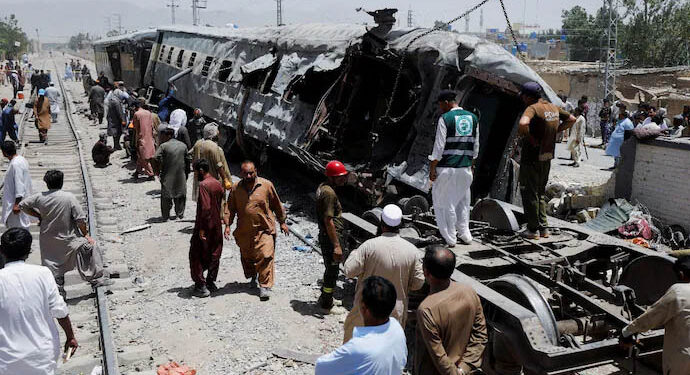 BLA claims attack on Pakistan military train near Quetta killed 82 soldiers 1 BLA claims attack on Pakistan military train near Quetta killed 82 soldiers