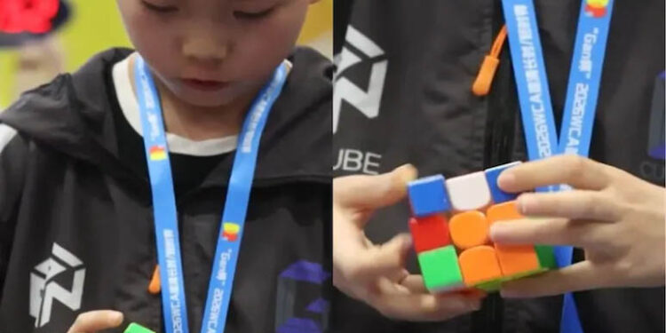 Chinese Boy Solves 3x3x3 Cube In Seconds, Sets New World Record