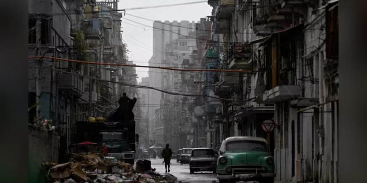 Havana faces up to 22-hour blackouts as Cuba runs out of diesel, fuel oil